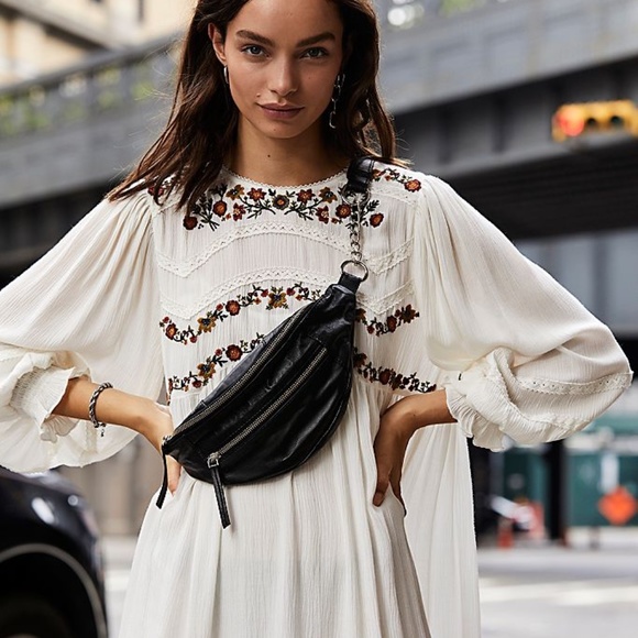 Free People Riley Chain Belt Bag - Picture 1 of 5